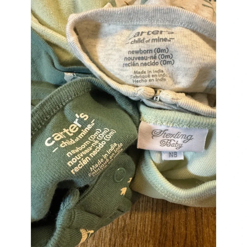 Carters sleep footies